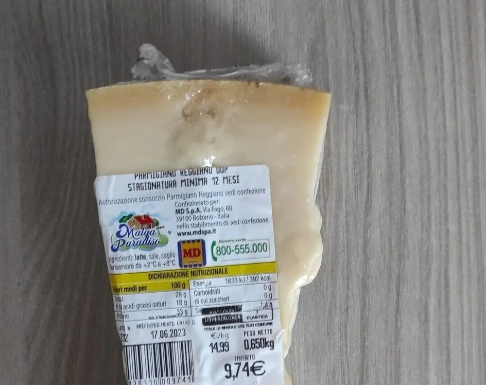 Parmigiano reggiano dop