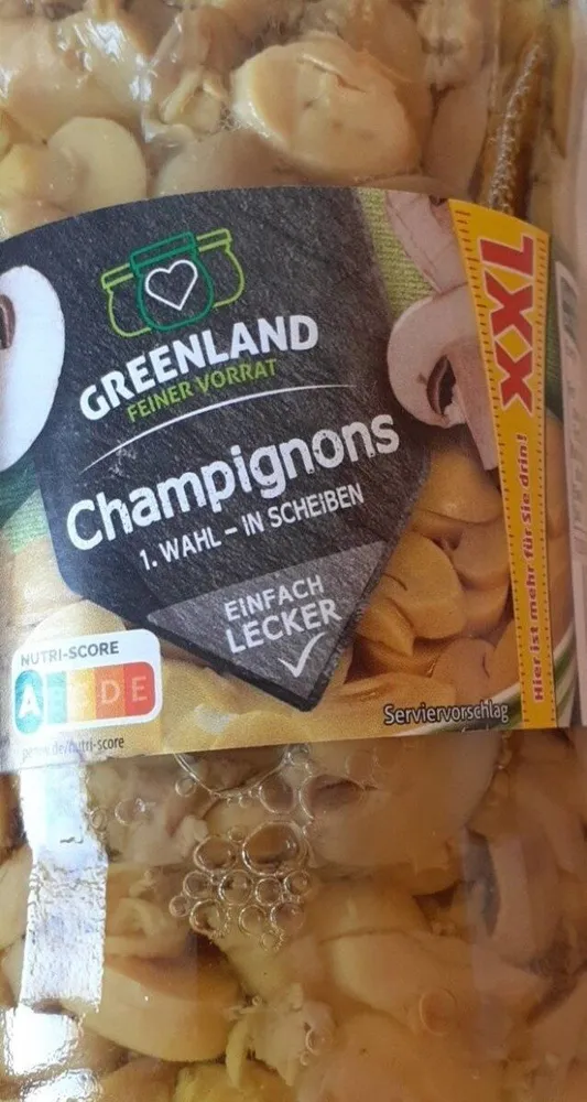 Champignons 1 Wahl in Scheiben