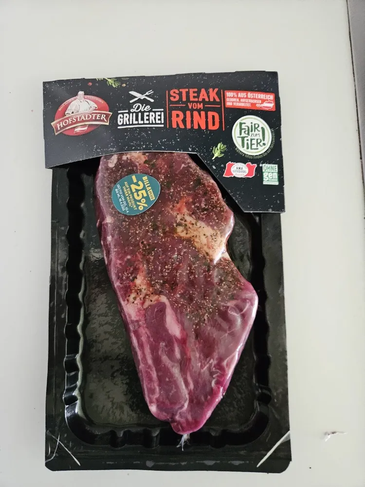 Steak From Rind Marinier