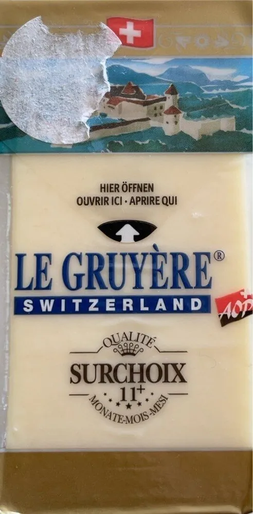Le Gruyère Switzerland Surchoix 11+ mois