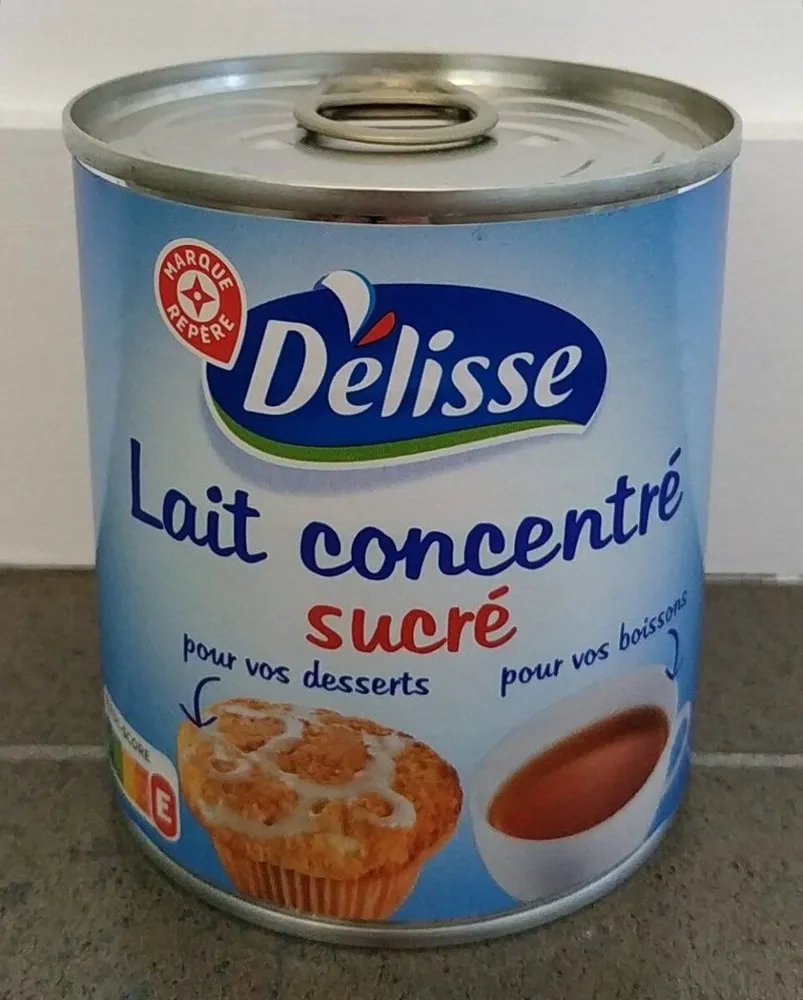 Lait concentré sucré