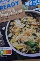Kartoffel-Spinat-Auflauf mit Feta