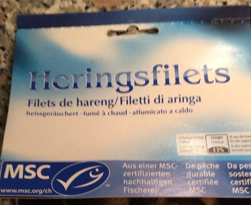 Filet de hareng fumé à chaud cuits