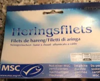Filet de hareng fumé à chaud cuits