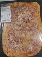 Pizza de jamón y queso