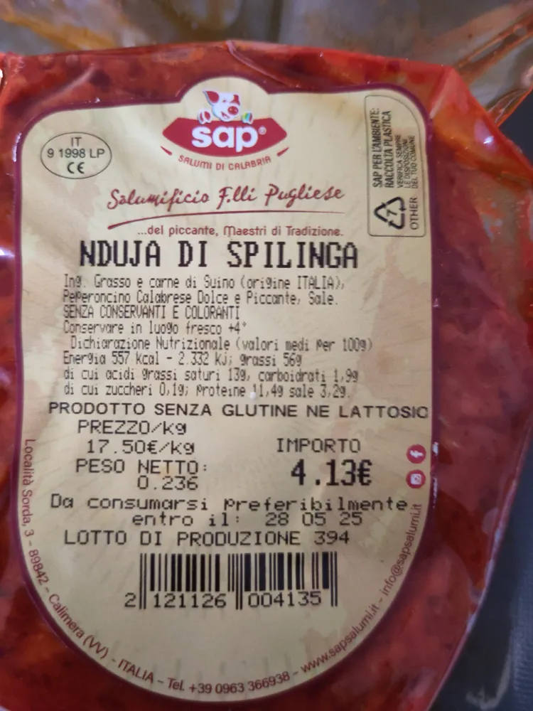 NDUJA DI SPILINGA