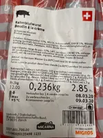Boudin à la crème