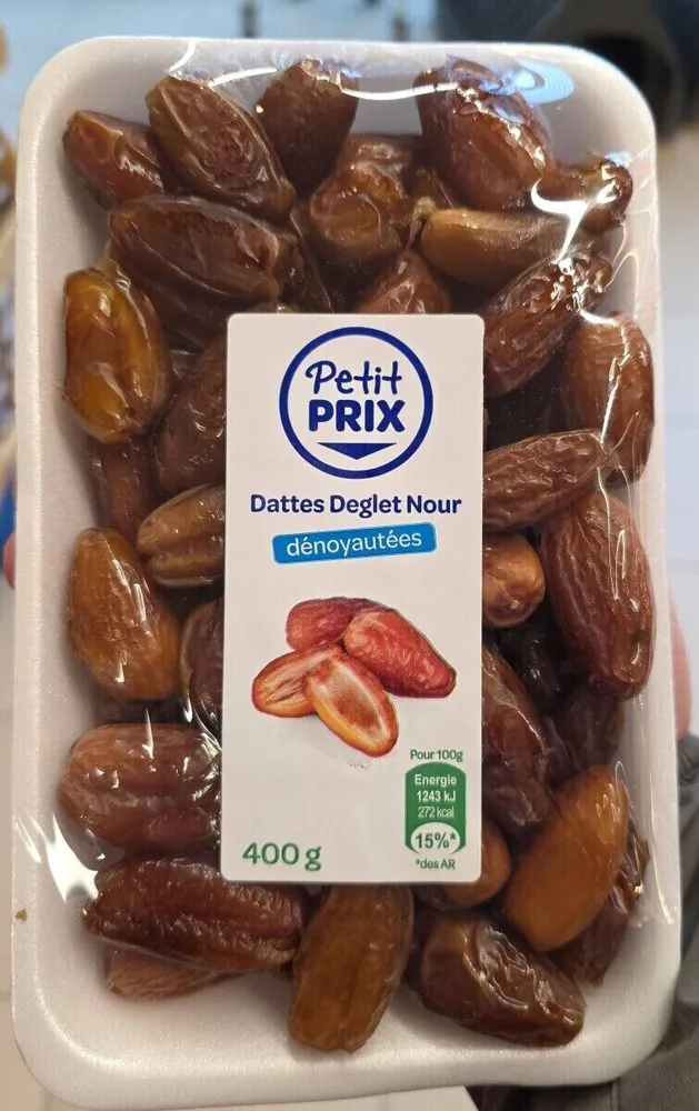 Dattes Deglet Nour dénoyautées