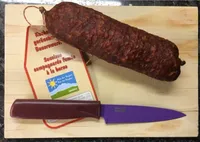 Saucisse campagnard fumée a la borne