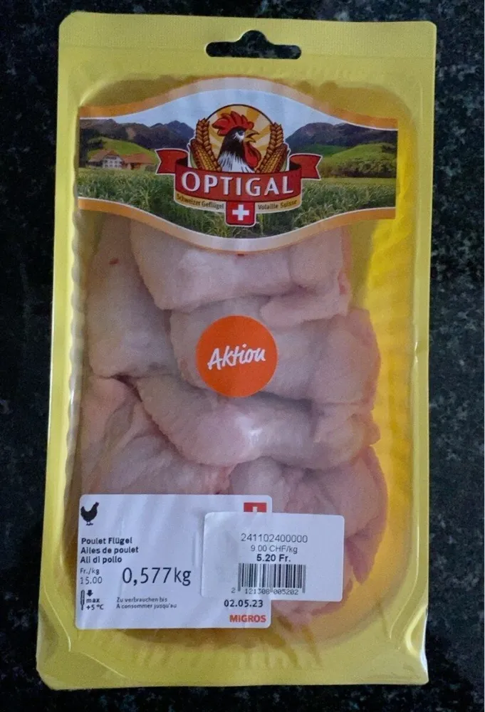 Pouletenfleisch, zum Gekochtessen