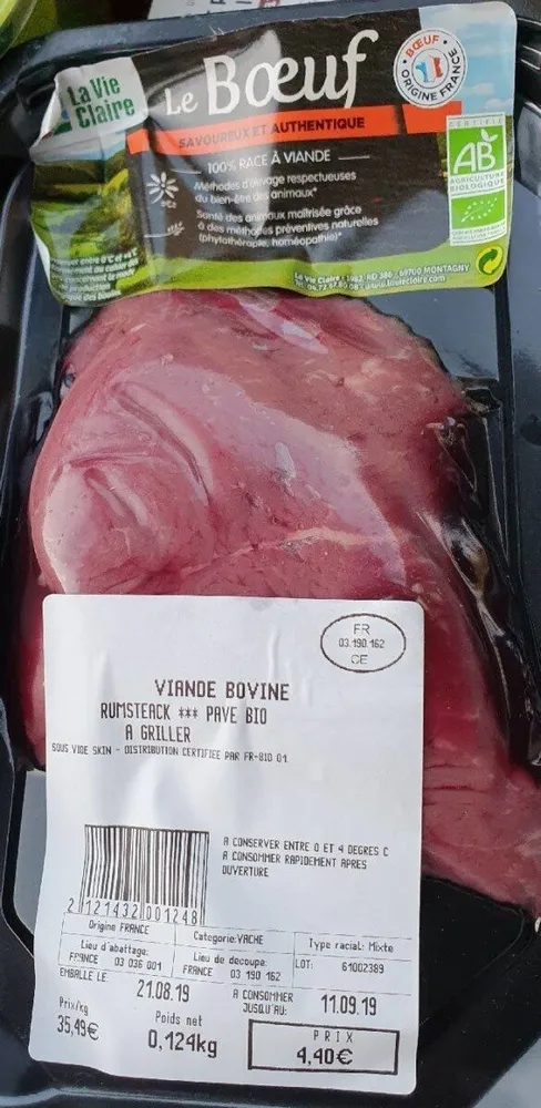 Viande bovine