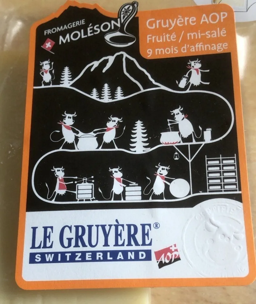 Le gruyere aop
