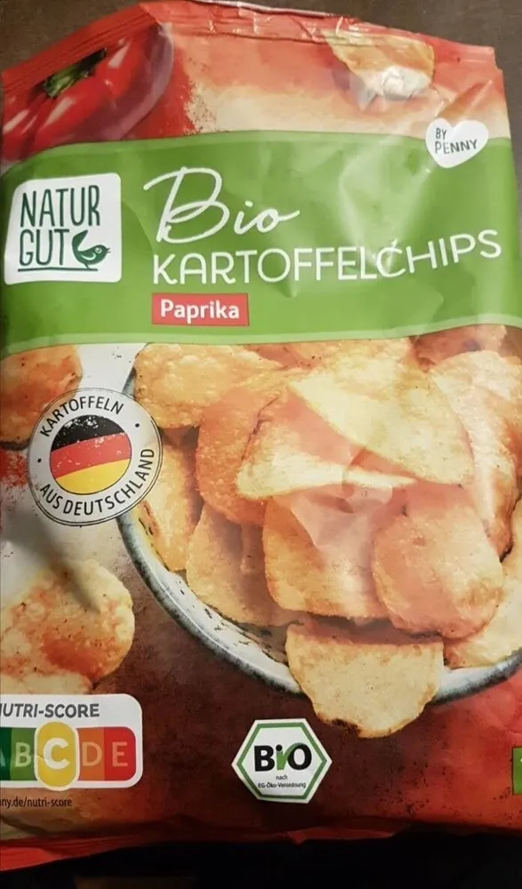 Bio Kartoffelchips Paprika