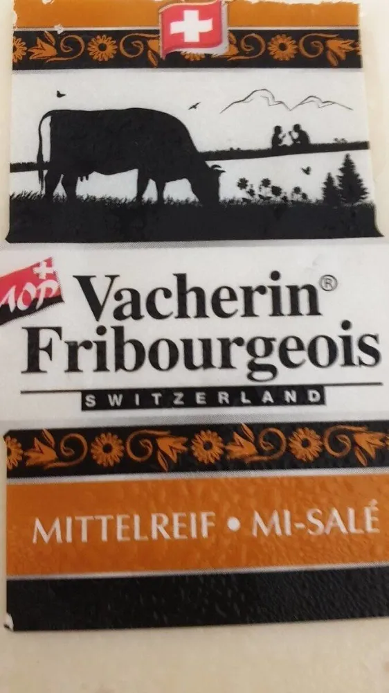Vacherin fribourgeois mi-salé