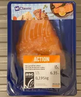 Filet de saumon sans peau ASC
