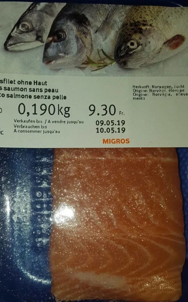 Filet saumon sans peau