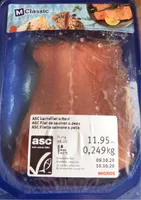 ASC filet de saumon sans peau