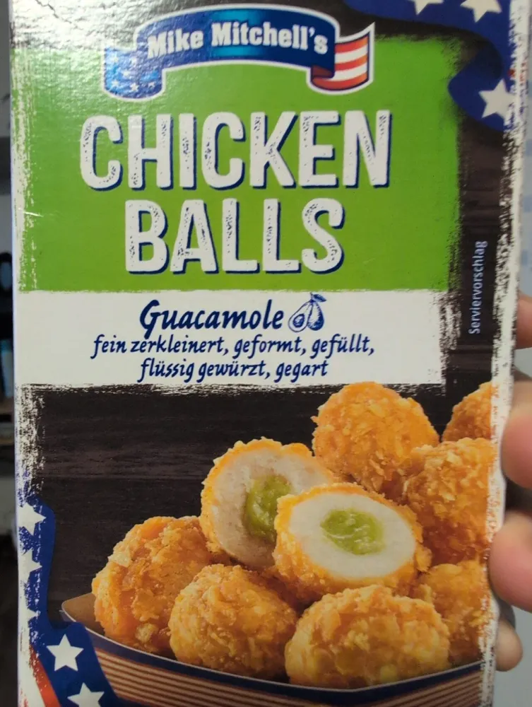 chicken balls guacamole