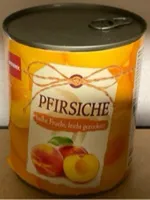 Pfirsiche Halb