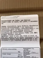 Salami au poivre