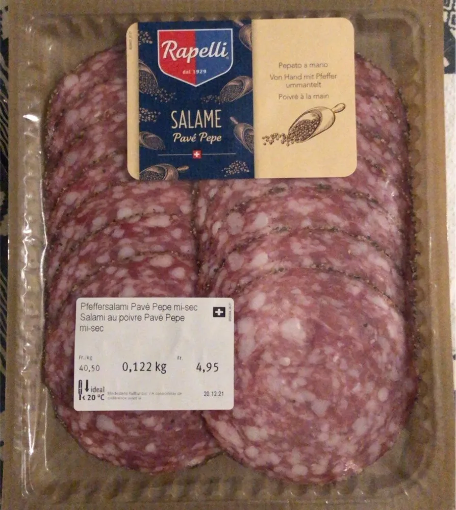 Salame pave pepe