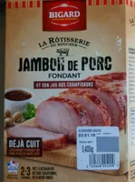 Jambon de porc fondant