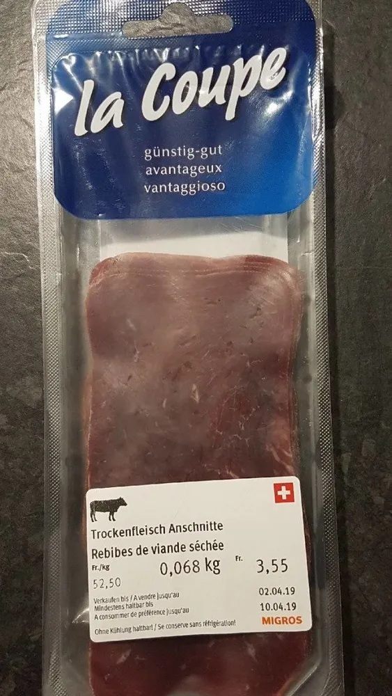 Viande séchée rebibes