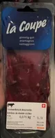 Rebibes de viande sechee