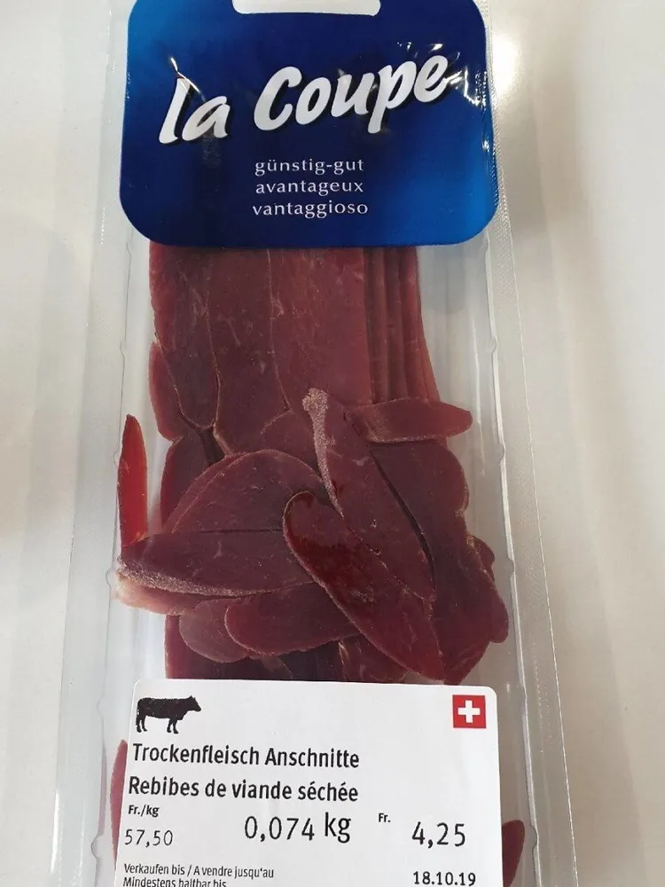 Rebibes de viande séchée "La Coupe"