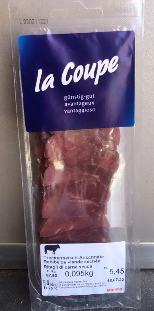 Rebibe de viande séchée