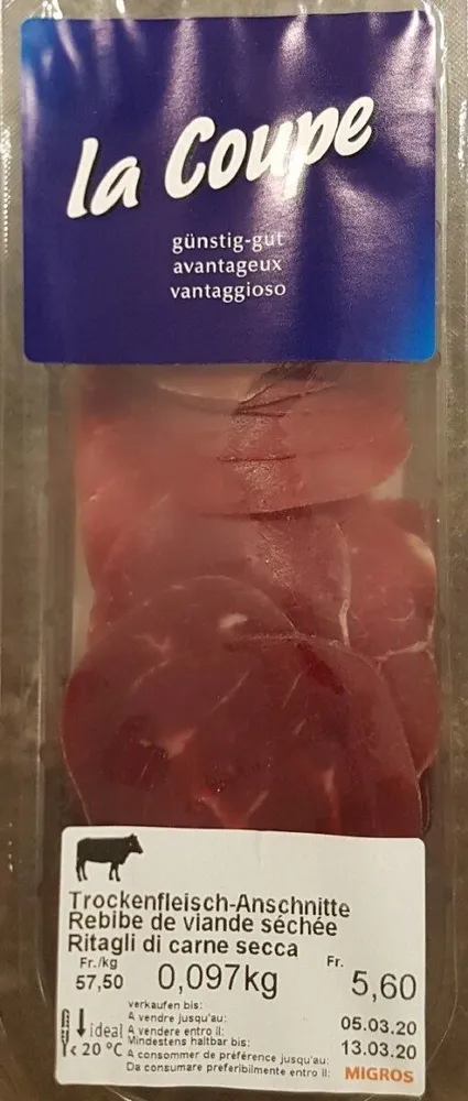 Rebibe de viande séchée