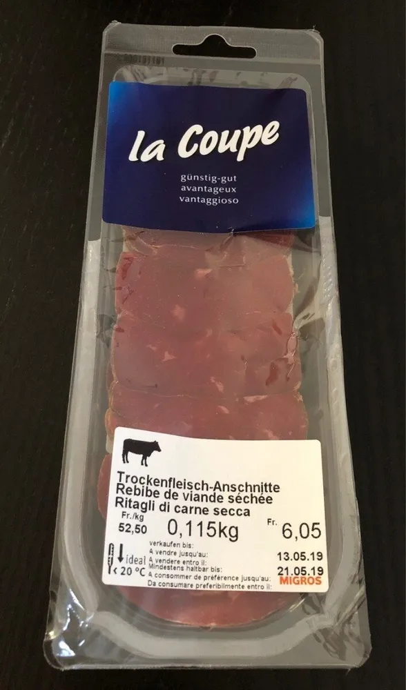 Rebibe de viande séchée