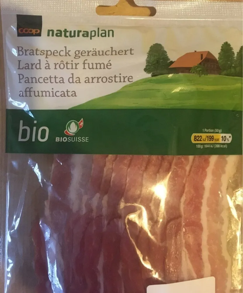 naturaplan Lard à rôtir fumé