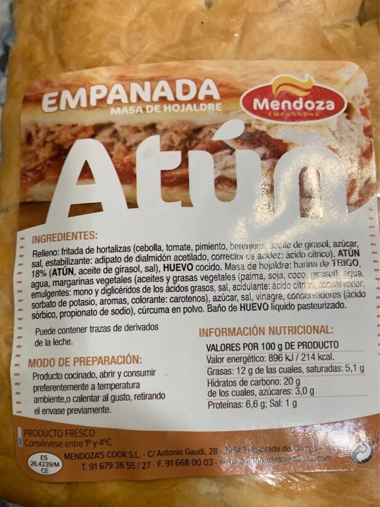 Empanada de atún