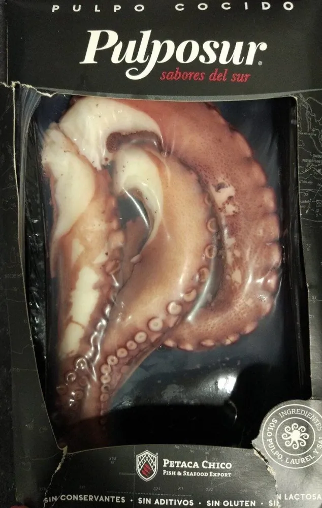 Pulpo cocido