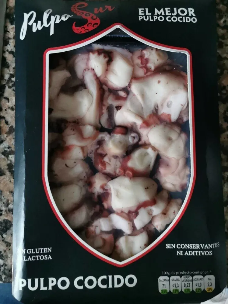 PULPO COCIDO