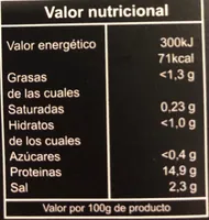 Pulpo cocido