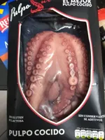 Pulpo cocido