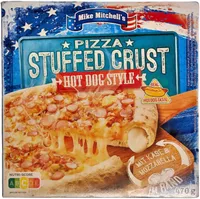 Pizza Stuffed Crust Hot Dog Style