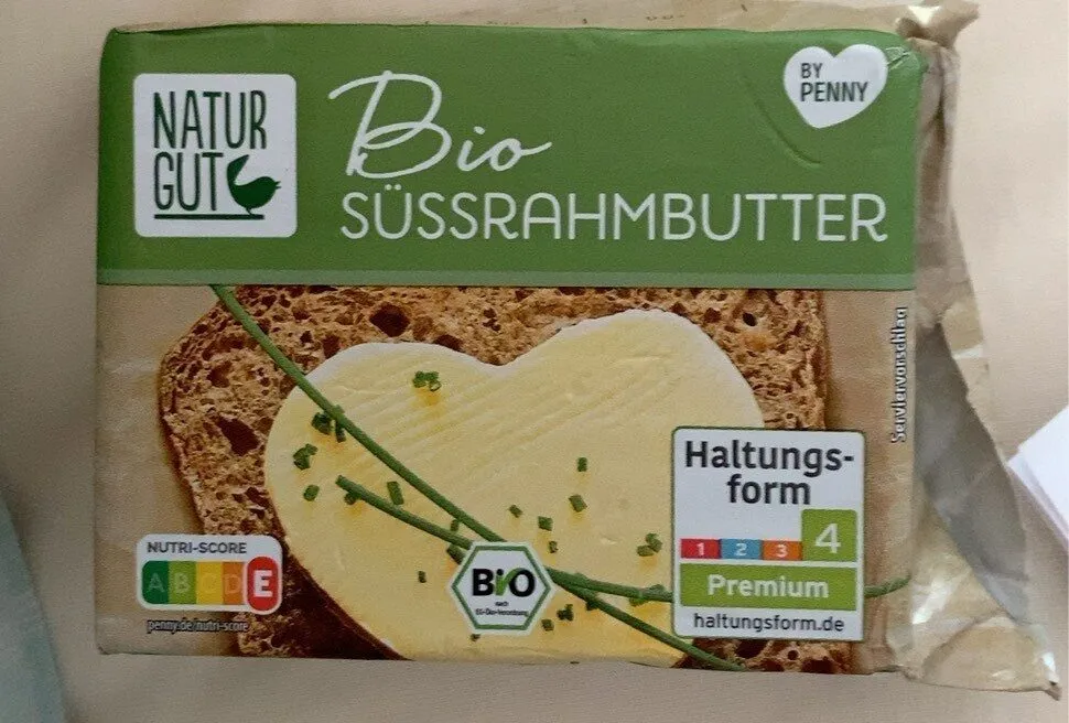 Bio süssrahmbutter