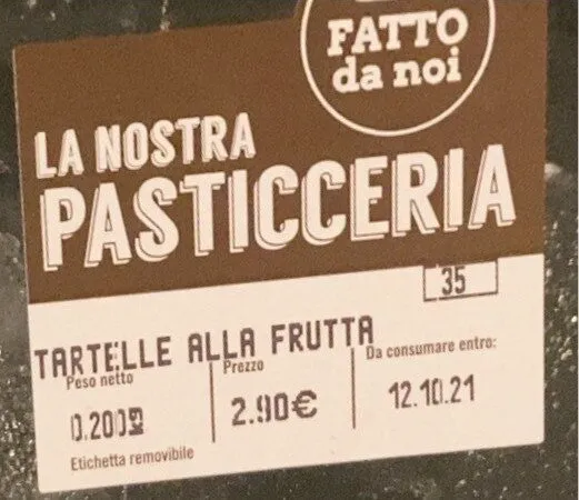tartelletta alla frutta