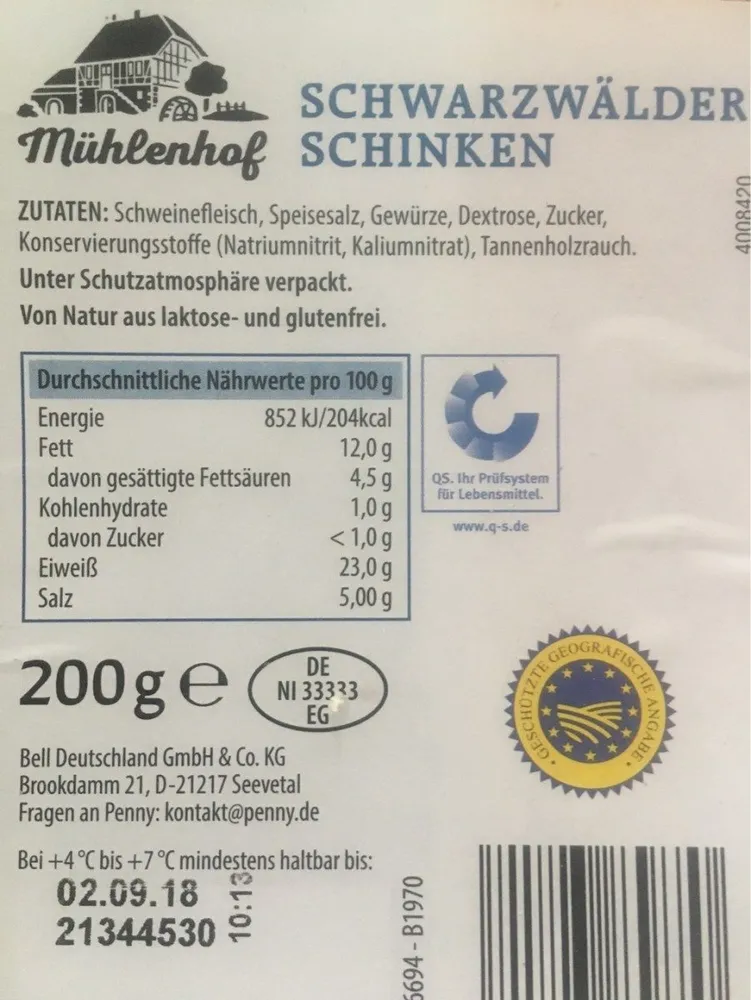 Schwarzwälder Schinken