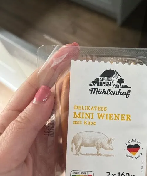 Delikatess Mini Wiener mit Käse