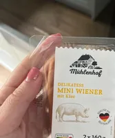 Delikatess Mini Wiener mit Käse
