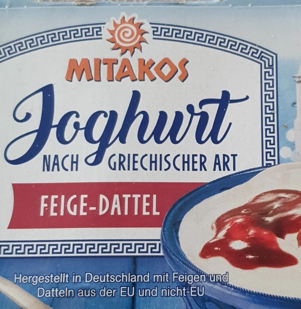 Mitakos Joghurt Feige-Dattel