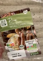 Bio Rostbrat-Würstchen