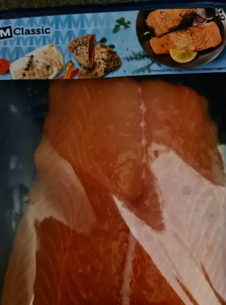 Filet de saumon sans peau