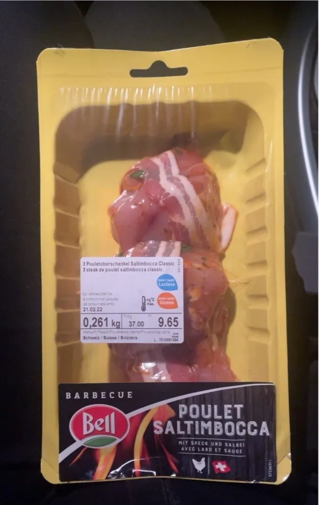 poulet saltimbocca