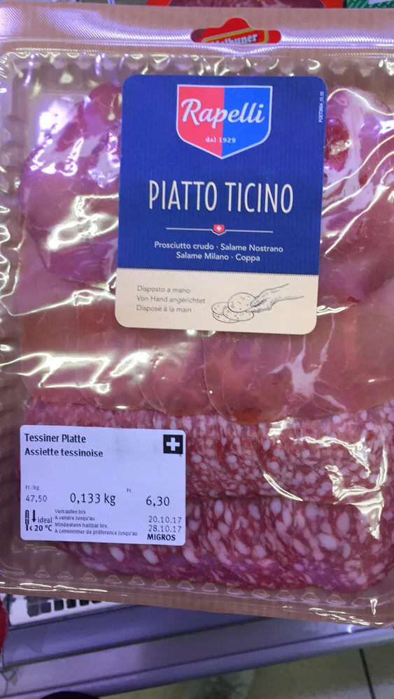 Piatto Ticino Proscuitto crudo