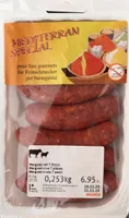 Merguez crue